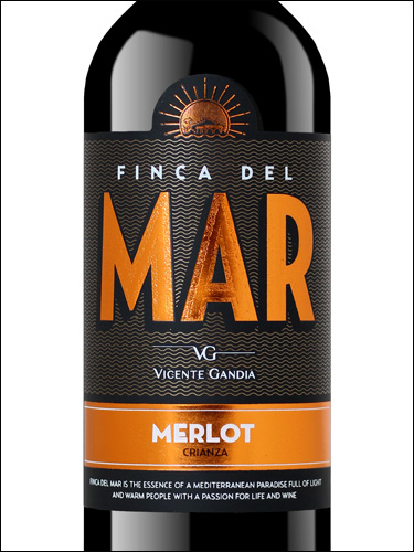 фото вино Finca del Mar Merlot Crianza 