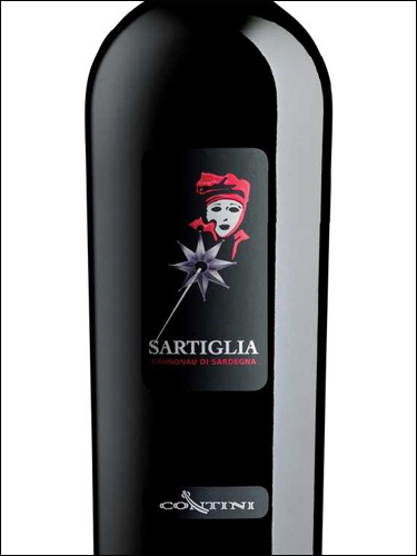фото Contini Sartiglia Cannonau di Sardegna DOC Контини Сартилья Каннонау ди Сардиния Италия вино красное