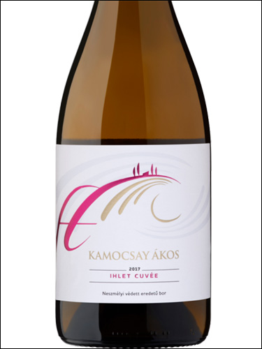 фото Kamocsay Akos Premium Ihlet Cuvee Szaraz Камочаи Акош Премиум Ихлет Кюве сараз Венгрия вино белое