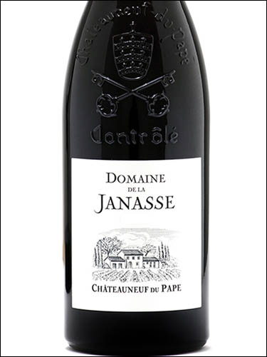 фото Domaine de la Janasse Tradition rouge Chateauneuf-du-Pape AOC Домен де ла Жанасс Традисьон руж Шатонеф-дю-Пап Франция вино красное