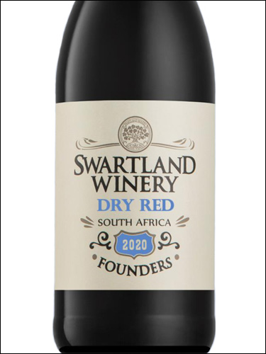 фото Swartland Winery Founders Dry Red Свартланд Вайнери Фаундерс Драй Ред ЮАР вино красное