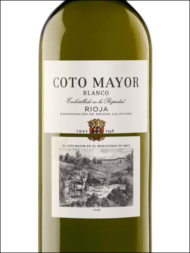 фото вино Coto Mayor Blanco Rioja DOCa 