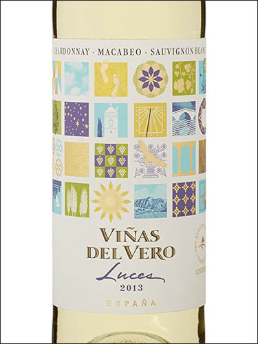 фото вино Vinas del Vero Luces Chardonnay Macabeo Sauvignon Blanc Somontano DO 