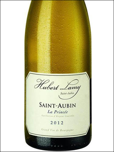 фото Domaine Hubert Lamy La Princee Saint-Aubin AOC Домен Юбер Лами Ля Пренсе Сент-Обен Франция вино белое