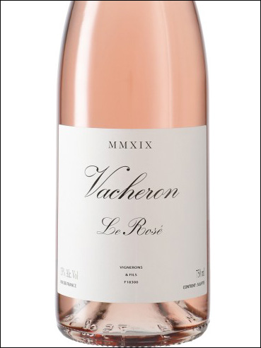 фото Domaine Vacheron Vacheron Le Rose Домен Вашрон Вашрон Ле Розе Франция вино розовое