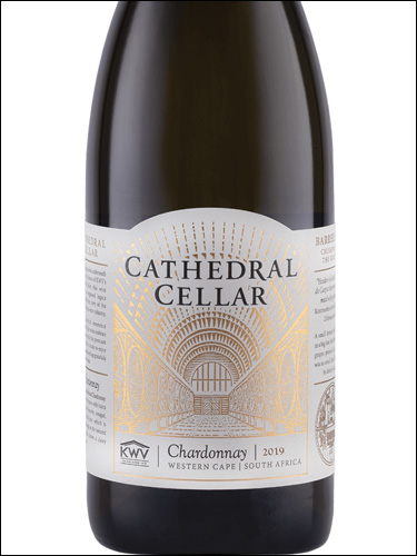 фото KWV Cathedral Cellar Chardonnay КВВ Кафедрал Селлер Шардоне ЮАР вино белое