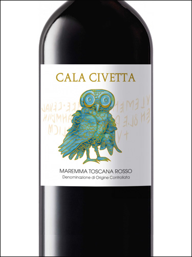 фото Cala Civetta Maremma Toscana Rosso DOC Кала Чиветта Маремма Тоскана Россо Италия вино красное