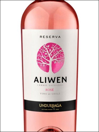 фото Undurraga Aliwen Reserva Rose Ундуррага Аливен Резерва Розе Чили вино розовое