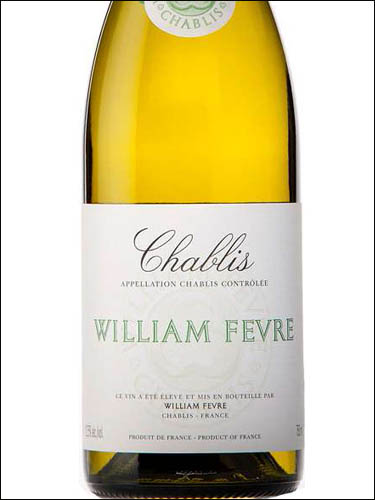 фото William Fevre Chablis AOC Вильям Февр Шабли Франция вино белое