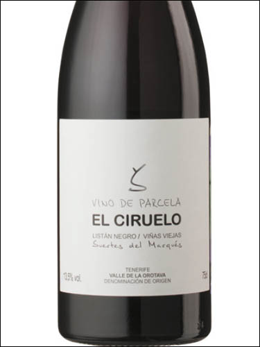 фото вино Suertes del Marques El Ciruelo Valle de la Orotava DO 