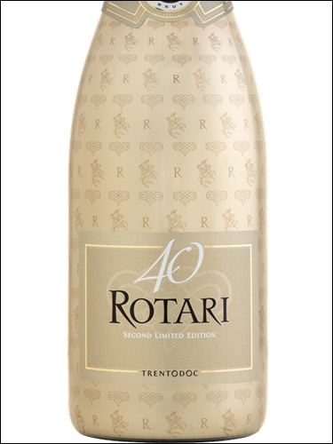 фото Rotari 40 Trento DOC Ротари 40 ТрентоДОК Италия вино белое