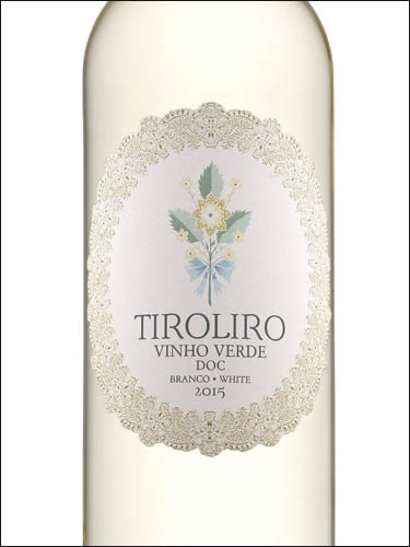 фото Casa Santos Lima Tiroliro Vinho Verde DOC Каза Сантуш Лима Тиролиру Винью Верде Португалия вино белое