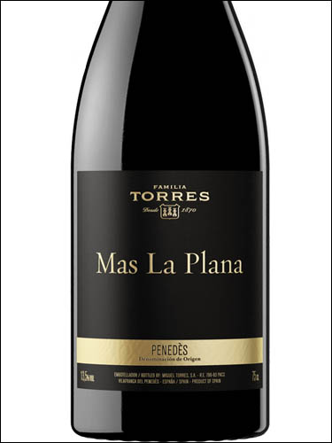 фото вино Torres Mas La Plana Penedes DO 