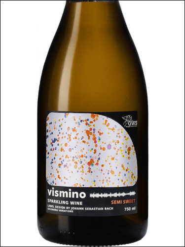 фото Vismino Sparkling Wines Semi Sweet Висмино Игристое вино полусладкое Грузия вино белое