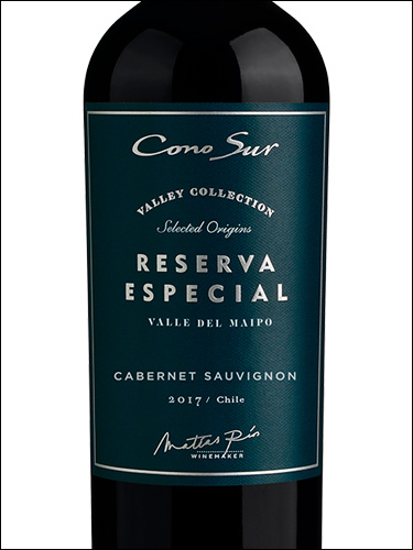 фото Cono Sur Reserva Especial Cabernet Sauvignon Коно Сур Резерва Эспесьяль Каберне Совиньон Чили вино красное
