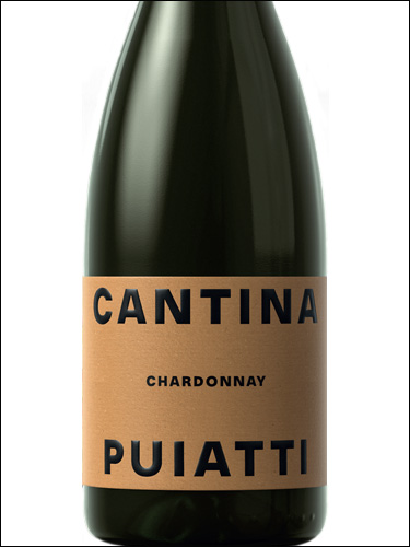 фото Cantina Puiatti Chardonnay Friuli DOC Кантина Пуятти Шардоне Фриули Италия вино белое