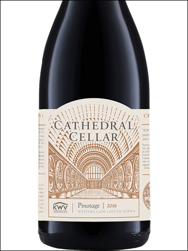 фото KWV Cathedral Cellar Pinotage КВВ Кафедрал Селлер Пинотаж ЮАР вино красное