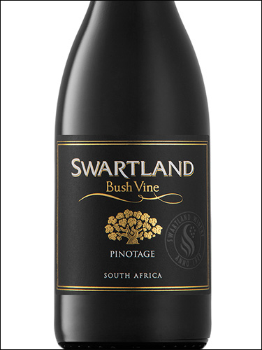 фото Swartland Bush Vine Pinotage Свартланд Буш Вайн Пинотаж ЮАР вино красное