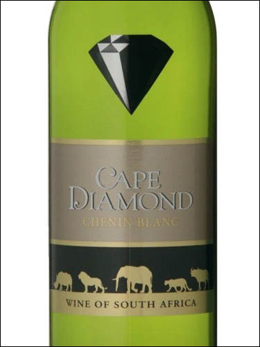фото Cape Diamond Chenin Blanc Western Cape WO Кейп Даймонд Шенен Блан Вестерн Кейп ВО ЮАР вино белое