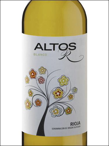фото вино Altos R Blanco Rioja DOCa 