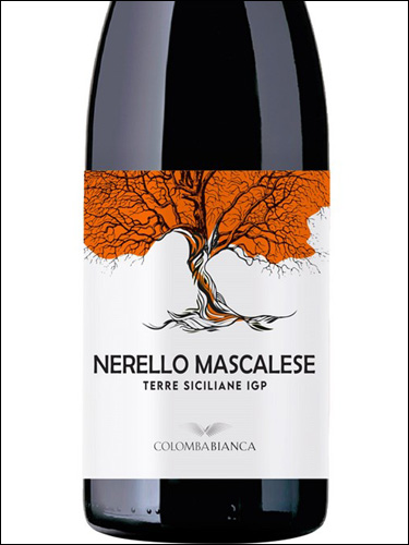 фото Colomba Bianca Nerello Mascalese Terre Siciliane IGP Коломба Бьянка Нерелло Маскалезе Терре Сичильяне Италия вино красное