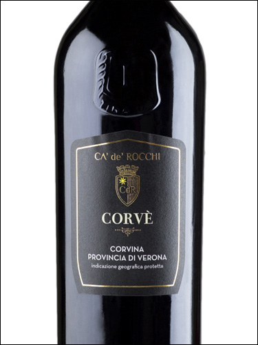 фото Tinazzi Ca’ de’ Rocchi Corve Verona IGT  Тинацци Ка’ де’ Рокки Корве Верона Италия вино красное