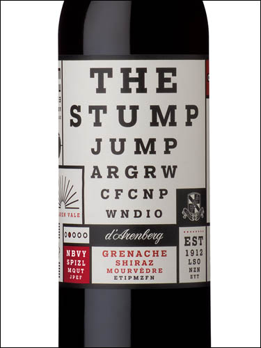 фото d'Arenberg The Stump Jump Grenache Shiraz Mourvedre д’Аренберг Стамп Джамп Гренаш Шираз Мурведр Австралия вино красное