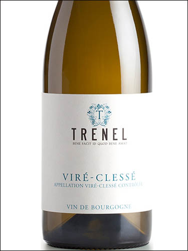 фото Domaine Trenel Vire-Clesse AOC Домен Тренель Вире-Клесе Франция вино белое