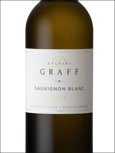 фото Delaire Graff Sauvignon Blanc Western Cape Дилэр Графф Совиньон Блан Вестерн Кейп ЮАР вино белое