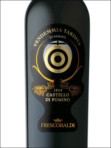 фото Frescobaldi Castello di Pomino Vendemia Tardiva Pomino DOC Фрескобальди Кастелло ди Помино Вендемия Тардива Помино Италия вино белое