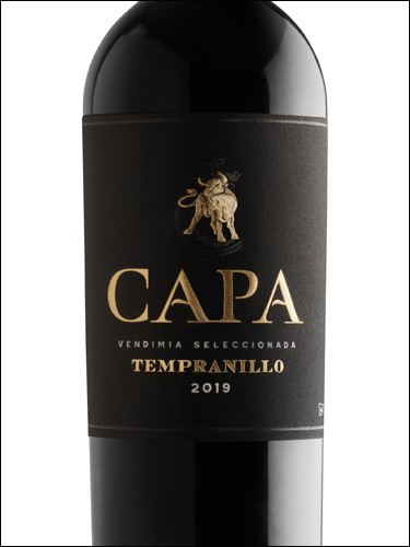 фото вино Capa Tempranillo Vendemia Seleccionada Castilla IGP 