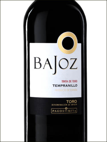 фото вино Bajoz Tempranillo Toro DO 