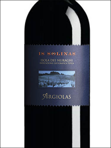 фото Argiolas Is Solinas Isola dei Nuraghi IGT Арджиолас Ис Солинас Изола деи Нураги ИГТ Италия вино красное