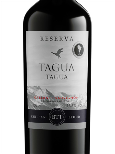 фото Tagua Tagua Reserva Cabernet Sauvignon Тагуа Тагуа Ресерва Каберне Совиньон Чили вино красное