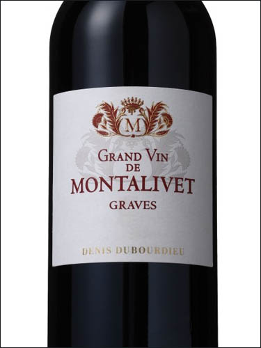 фото Chateau Montalivet Rouge Graves AOC Шато Монталиве Руж Грав Франция вино красное