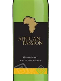 фото KWV African Passion Chardonnay КВВ Африкан Пэшн Шардоне ЮАР вино белое