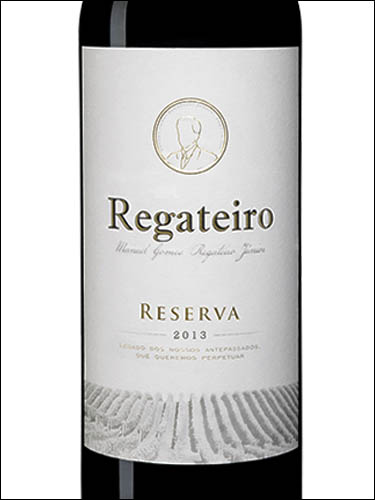 фото Regateiro Reserva Tinto Bairrada DOC Регатейро Резерва Тинту Байрада Португалия вино красное