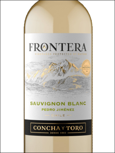 фото Concha y Toro Frontera Sauvignon Blanc - Pedro Ximenez Конча и Торо Фронтера Совиньон Блан - Педро Хименес Чили вино белое