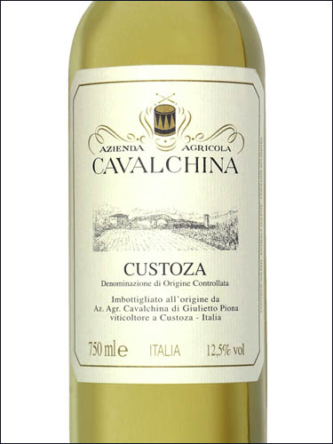 фото Azienda Agricola Cavalchina Custoza DOC Адзиенда Агрикола Кавалькина Кустоца ДОК Италия вино белое