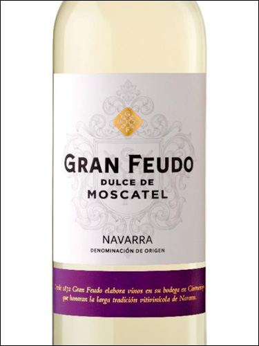 фото вино Gran Feudo Dulce de Moscatel Navarra DO 