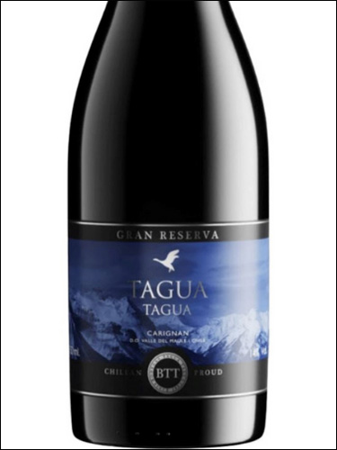 фото Tagua Tagua Gran Reserva Carignan Тагуа Тагуа Гран Ресерва Кариньян Чили вино красное