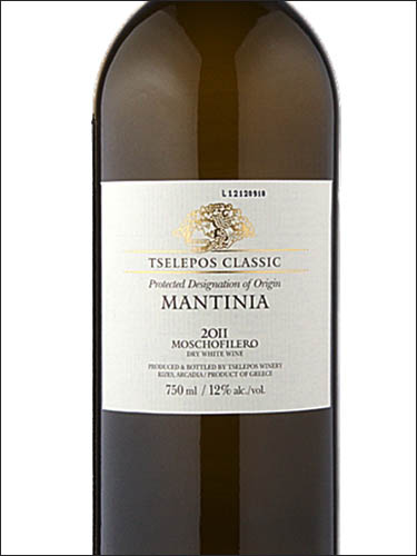 фото Tselepos Mantinia PDO Тселепос Мандиния Греция вино белое