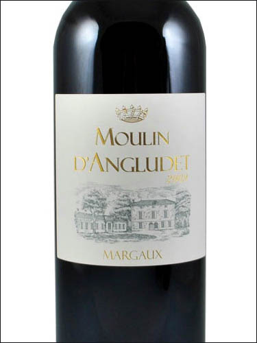 фото Moulin d'Angludet Margaux AOC Мулен д'Англюде Марго Франция вино красное
