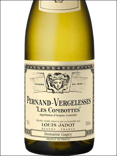 фото Louis Jadot Pernand-Vergelesses Les Combottes AOC Луи Жадо Пернан-Вержелес Ле Комбот Франция вино красное