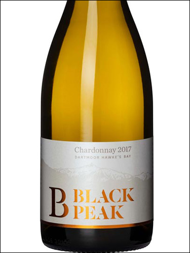 фото Black Peak Chardonnay Dartmoor Hawke's Bay Блэк Пик Шардоне Дартмур Хокс-Бей Новая Зеландия вино белое