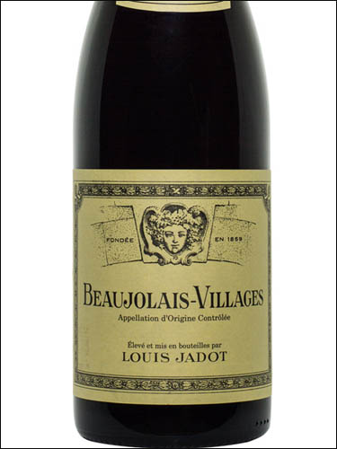 фото Louis Jadot Beaujolais-Villages AOC Луи Жадо Божоле-Виляж Франция вино красное