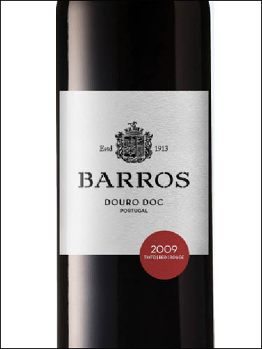 фото Barros Tinto Douro DOC Баррос Тинту Дору Португалия вино красное