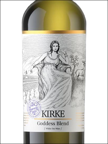 фото Kirke Goddess Blend Кирке Божественный Бленд Грузия вино белое