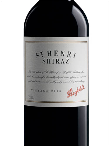 фото Penfolds St Henri Shiraz Пенфолдс Сент Анри Шираз Австралия вино красное
