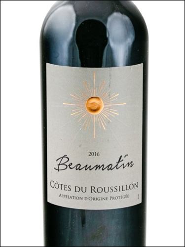 фото Beaumantin Cotes du Roussillon AOP Бомантен Кот дю Руссильон Франция вино красное